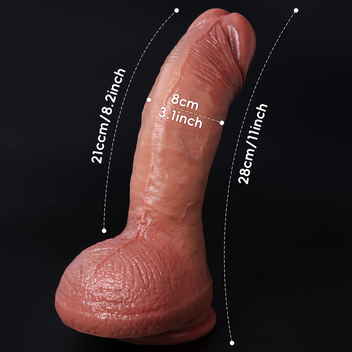 Super-Soft Sliding Silicone Wand – S, M & L