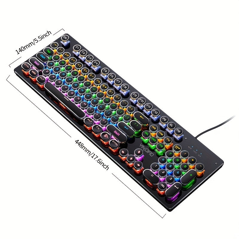 Backlit LED Typing Keyboard