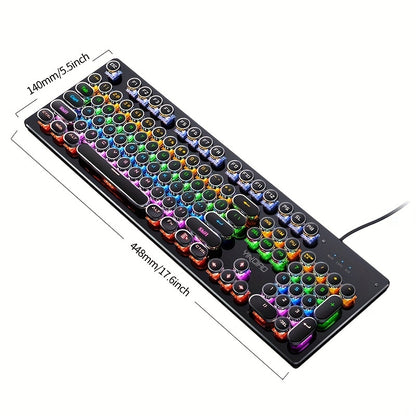 Backlit LED Typing Keyboard