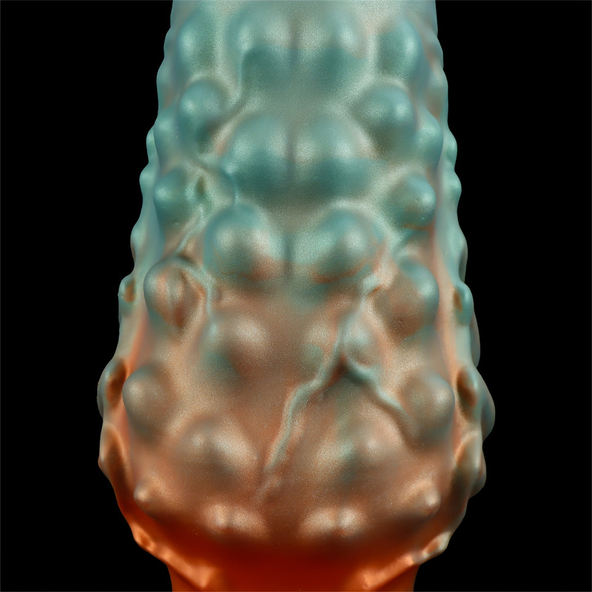 Alien Tentacle Butt Plug — Bumped Liquid Silicone