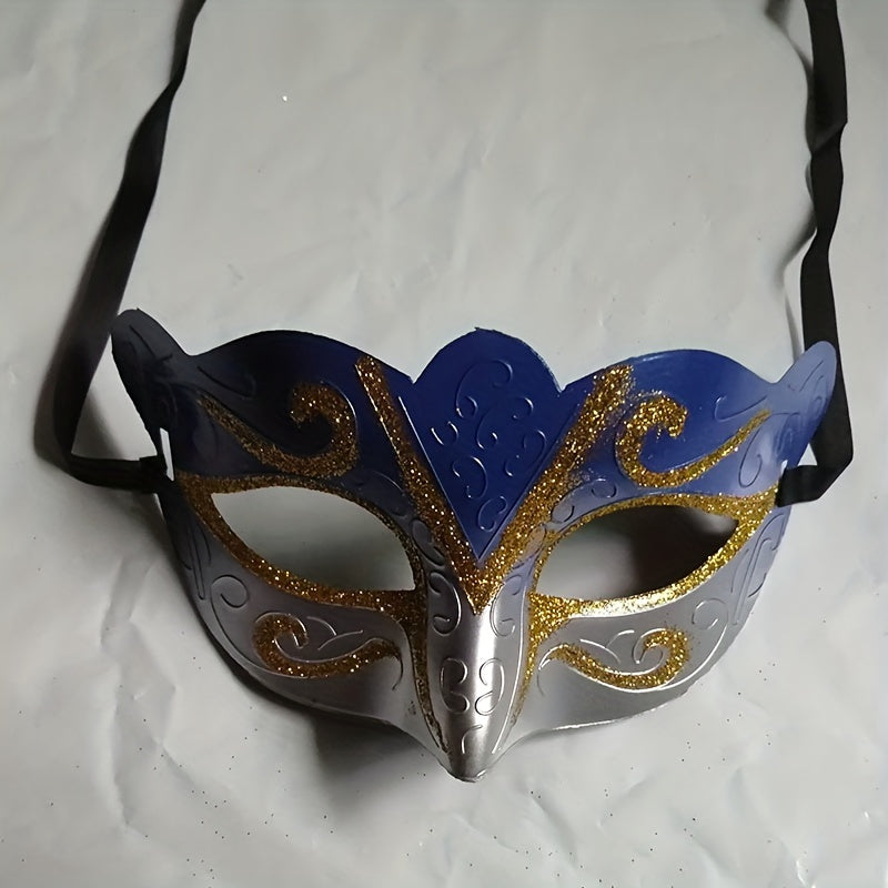 Mardi Gras Masquerade Mask 10-Pack