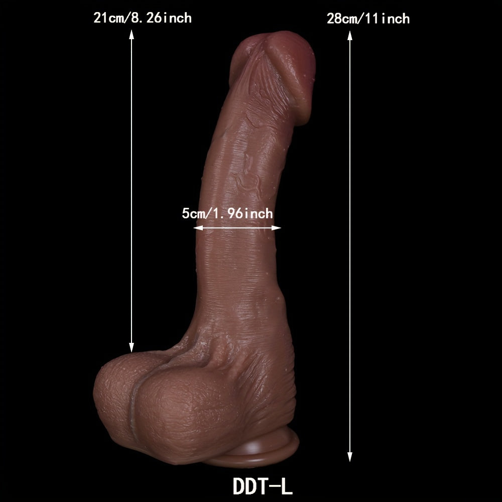 Lifelike Silicone Wand – 4 Sizes, Natural Tone