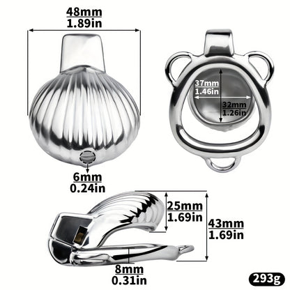 Control & Obedience Metal Chastity
