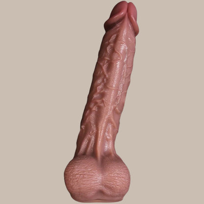 Skin-Soft Realistic Silicone Wand – S to XL