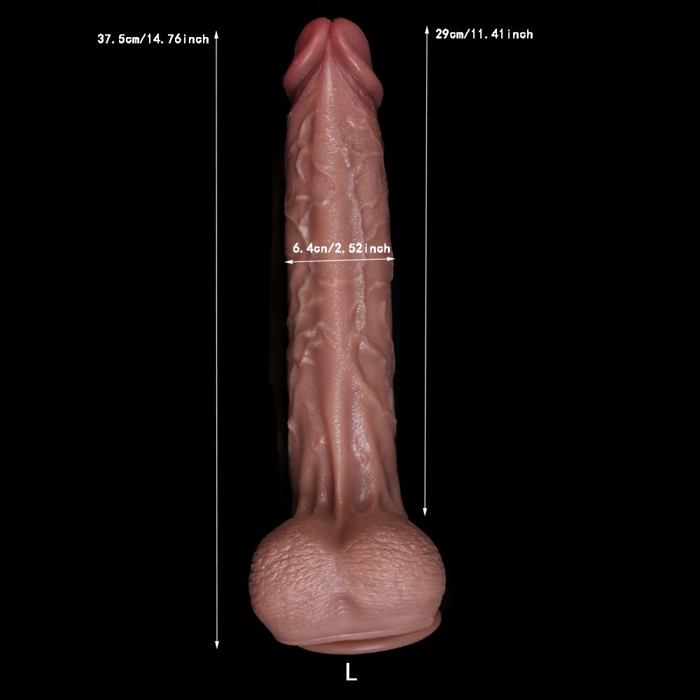 Skin-Soft Realistic Silicone Wand – S to XL