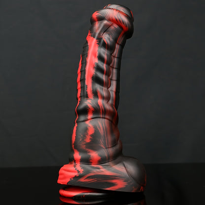 Silicone Vaginal Stimulator — Manual Suction Cup Toy