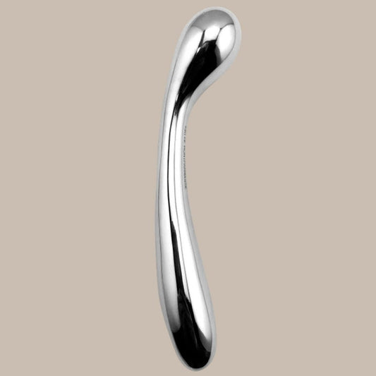 Stainless Steel Dual-End Wand Massager
