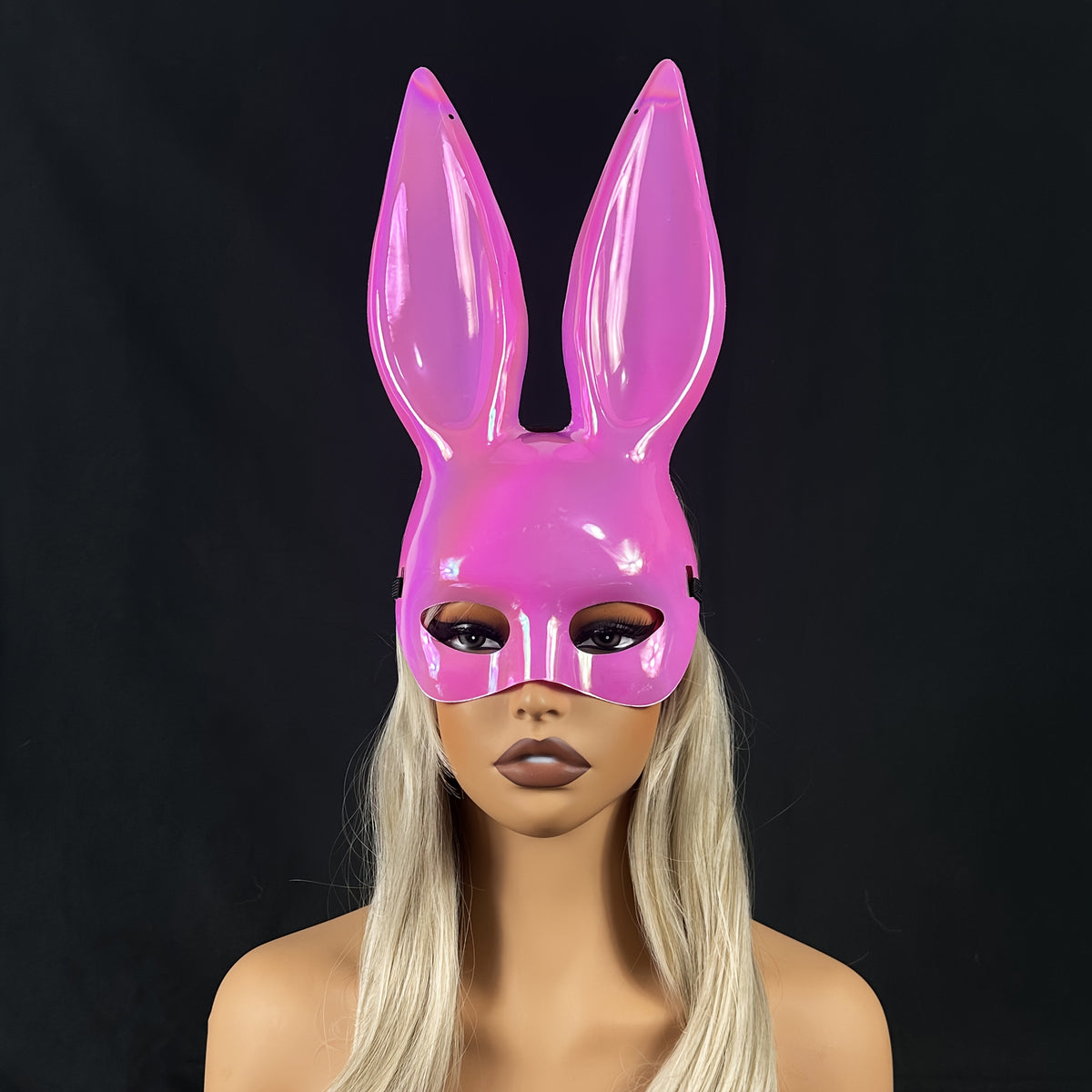 Electroplated Bunny Girl Party Mask Set
