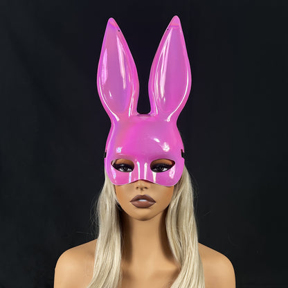 Electroplated Bunny Girl Party Mask Set