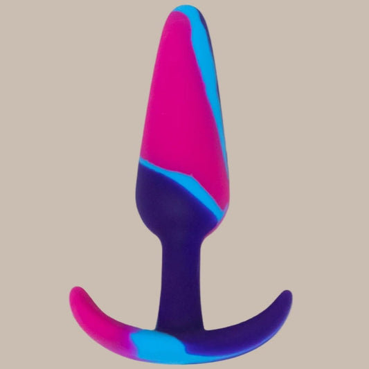 Colorful Body-Safe Silicone Plug