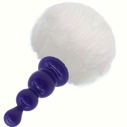 Rabbit Fox Tail Cosplay Sex Toys for Couples Silicone Anal Plug for Men And Women Plush Sex Toy with Rabbit Tail Prostate Massager Sexy Erotic Role Play Butt Plug Sex Shop Erotic Plug