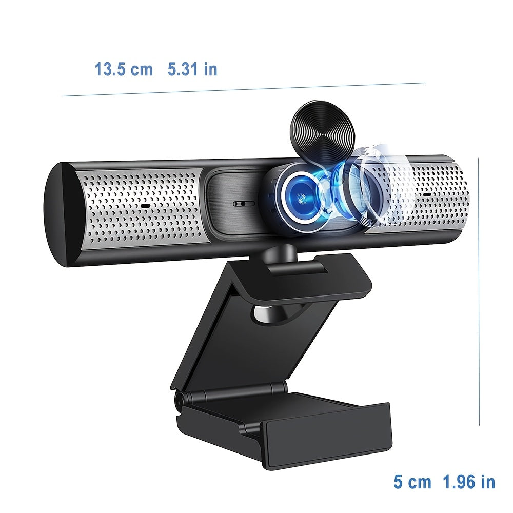 Webcam with Mic and Speakers