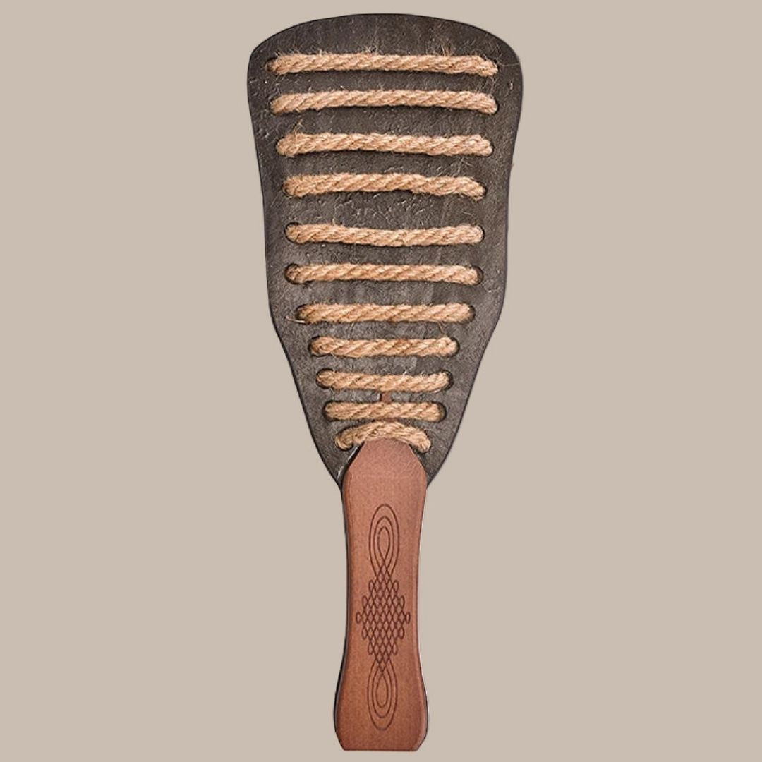 Genuine Leather Bdsm Spanking Paddle Hemp Rope Bondage Whip Bdsm Spanking Flogger Whips And Paddles Adult Sex Toys For Couples