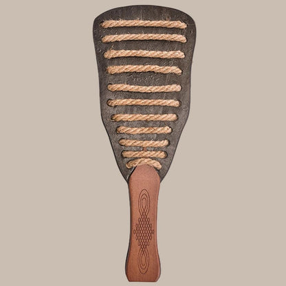 Genuine Leather Bdsm Spanking Paddle Hemp Rope Bondage Whip Bdsm Spanking Flogger Whips And Paddles Adult Sex Toys For Couples