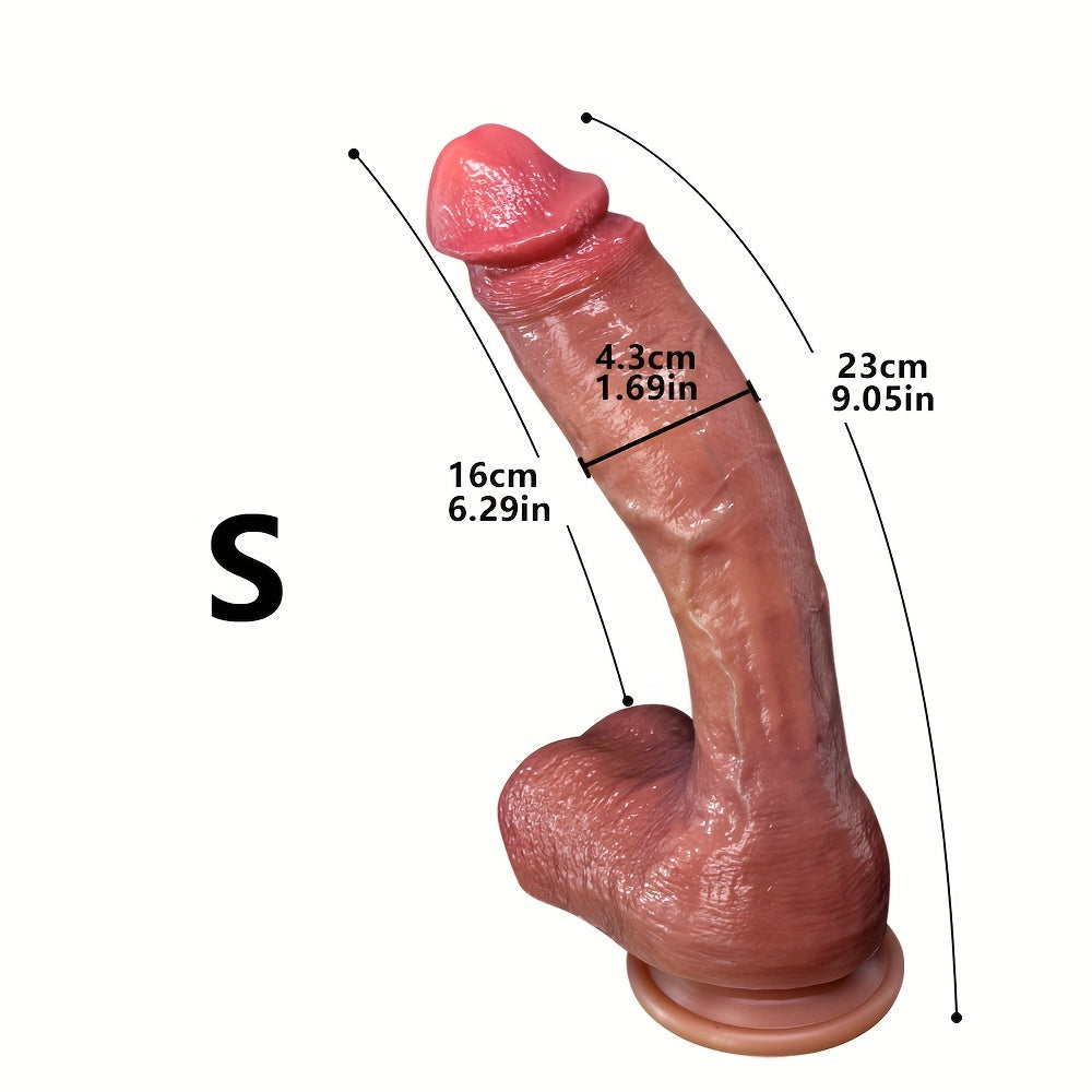 Soft Flesh-Tone Silicone Wellness Wand – S to XXL