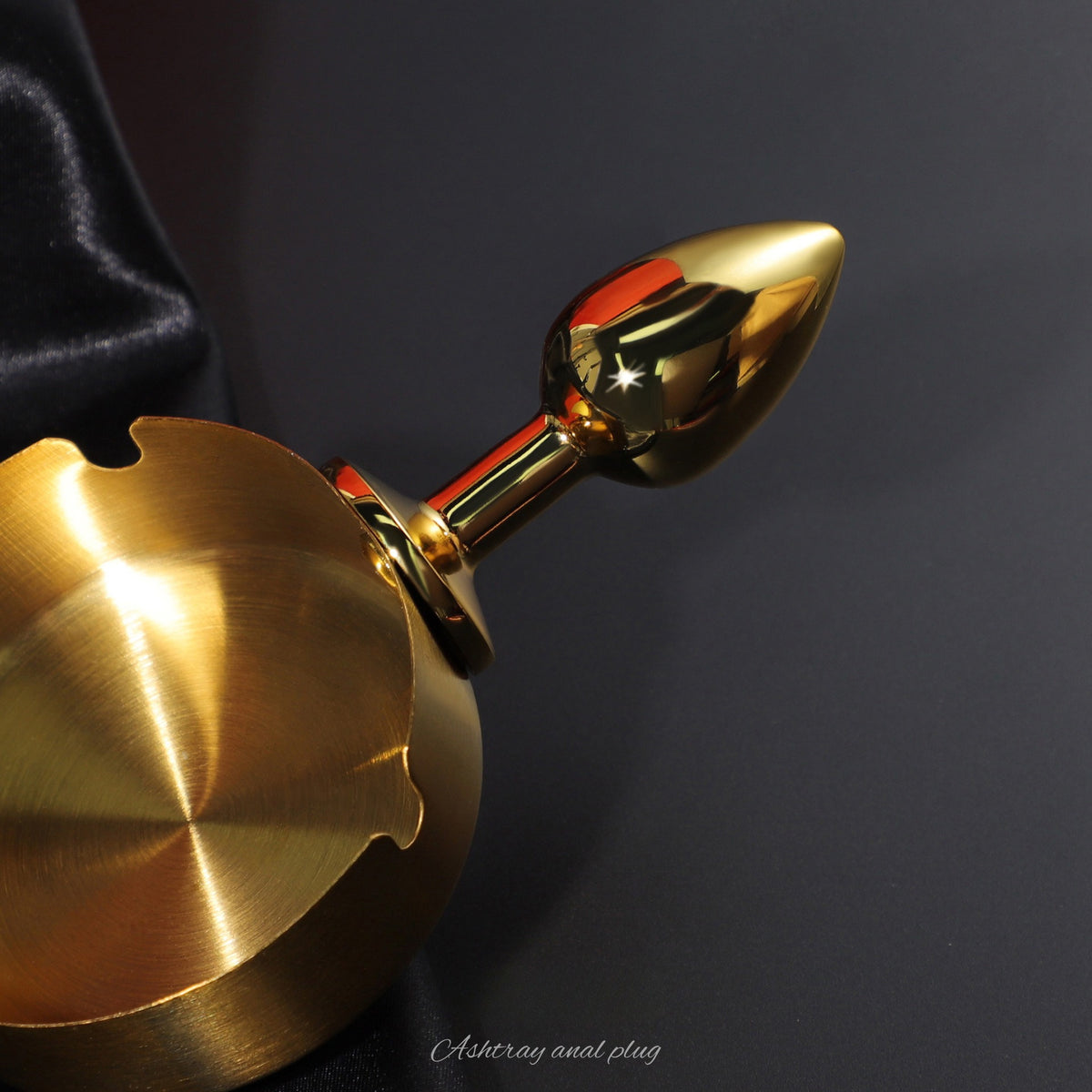 Adult Sex Toys SM Ashtray, Metal Anal Plug, Backyard Penis, Masturbation Toy, Pull Beads