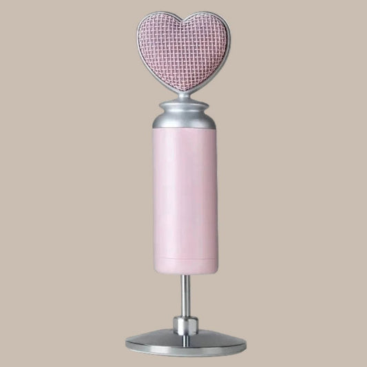 Pink Condenser Microphone