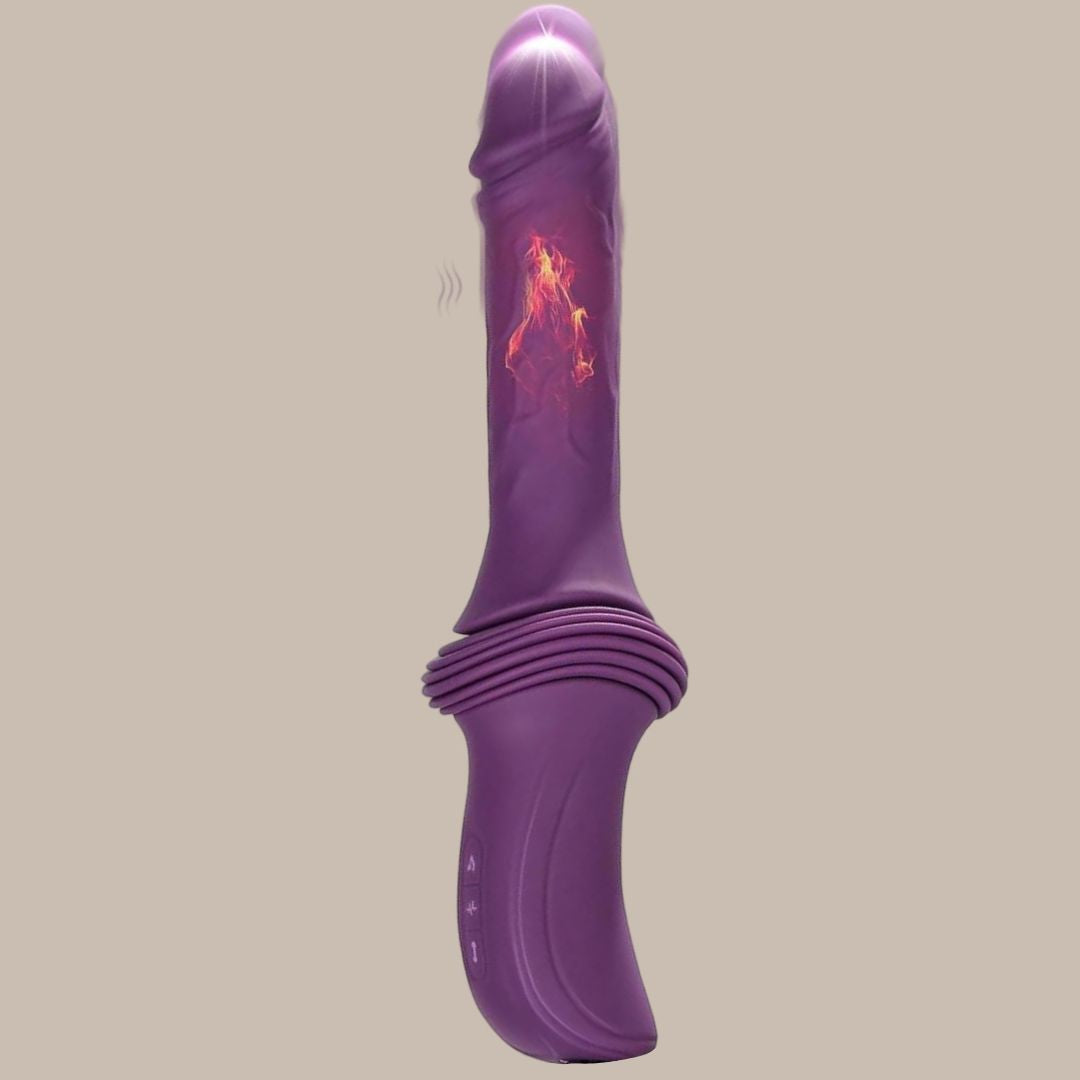 Realistic Telescopic Dildo 10 Vibration Modes