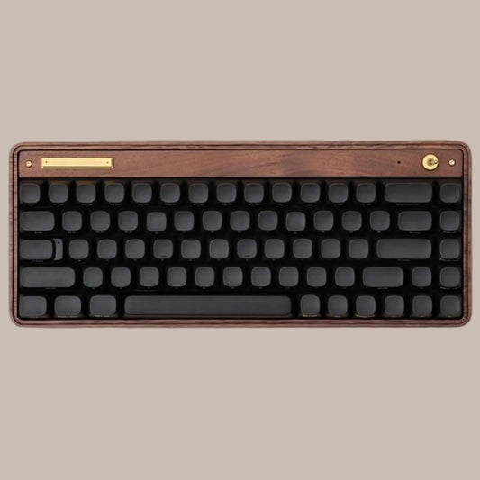 Premium Ergonomic Wood Keyboard