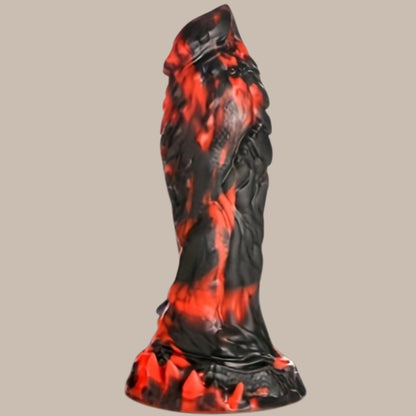Dinosaur Scale Monster Dildo — Textured Liquid Silicone