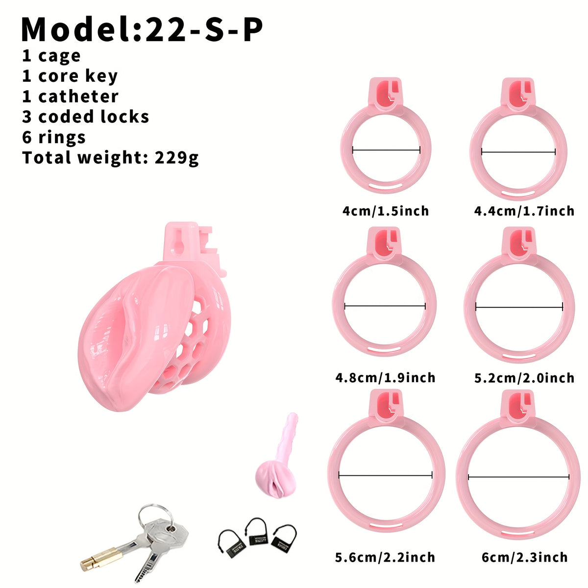 Chastity Lock Soft & Comfortable