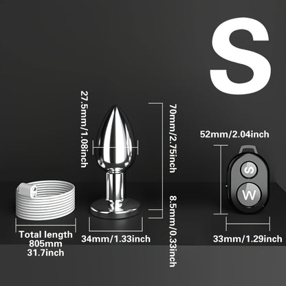 Magnetic Rechargeable Metal Wellness Plug