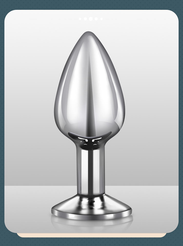 3pcs Detachable Fox Tail Metal Anal Plug, Three Types Plug Butt Plug, Cosplay Sex Games, Sex Toys For Men And Women