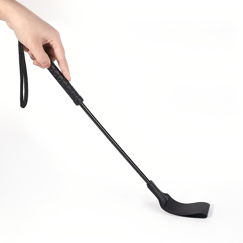High-Quality PU Horse Whip, Equestrian Riding Crop with Comfortable Handle, Flexible and Durable for All Riders, Ideal Choice for Valentine's Day, Easter, Thanksgiving, Christmas, and Halloween