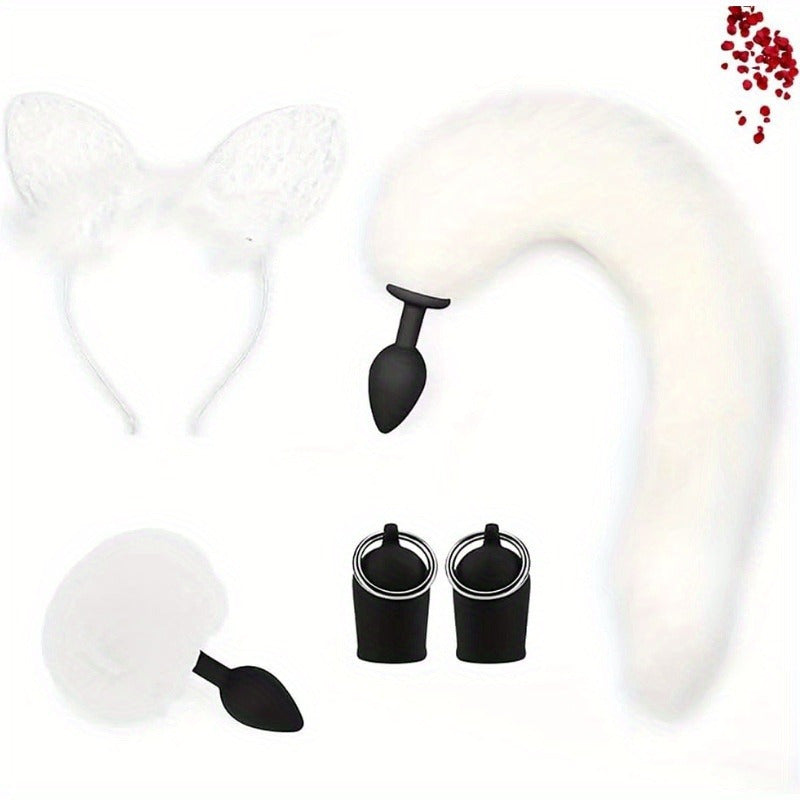 Cosplay Fantasy Tail & Ear Accessory Set
