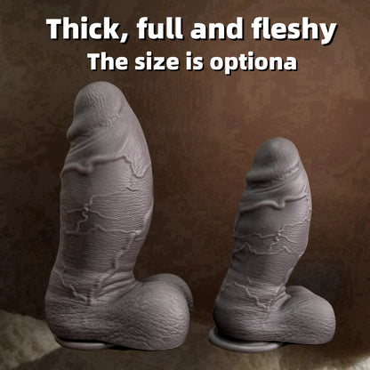 Thick 24 cm Premium Silicone Wand – 2 Colors & Sizes