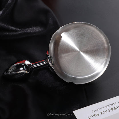 Adult Sex Toys SM Ashtray, Metal Anal Plug, Backyard Penis, Masturbation Toy, Pull Beads