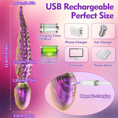 Powerful Rotating Dildo Vibrating