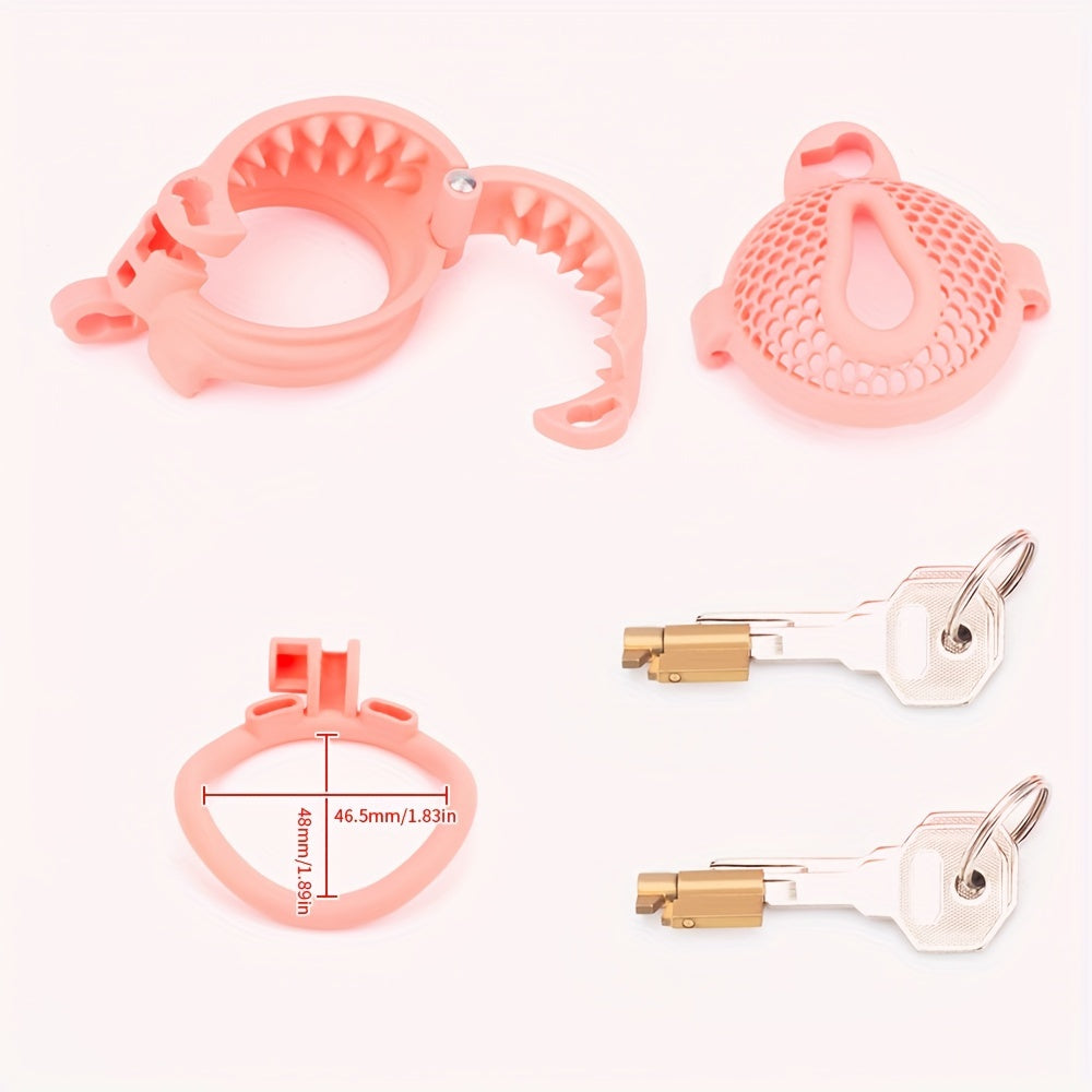 High-Design Resin Chastity Cage