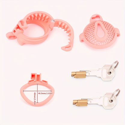 High-Design Resin Chastity Cage