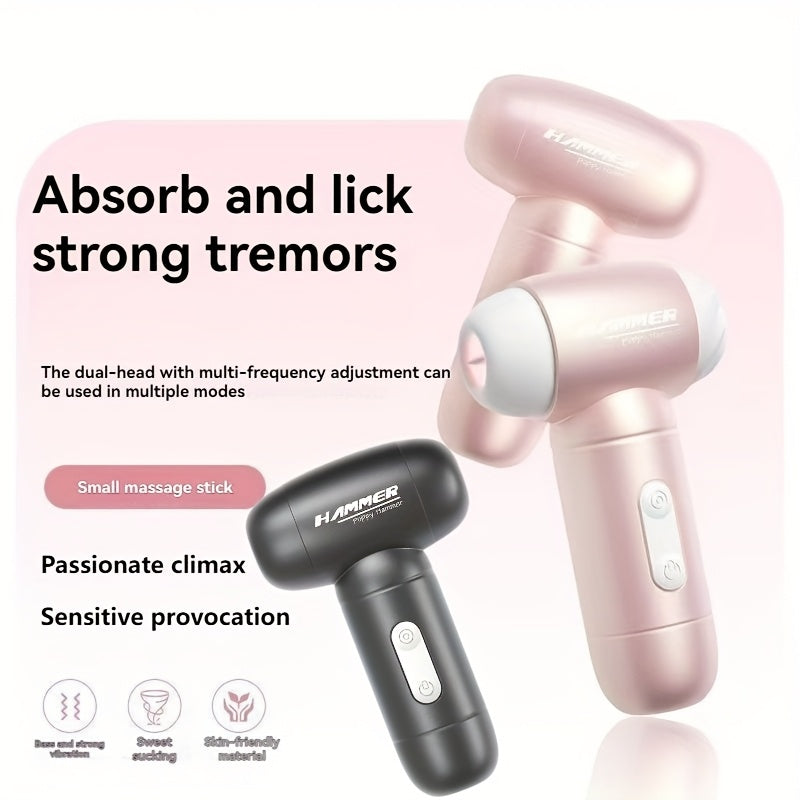 Fan-Shaped 3-In-1 Pleasure Device