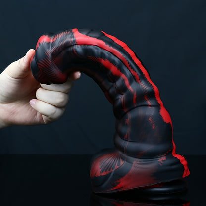 Silicone Vaginal Stimulator — Manual Suction Cup Toy