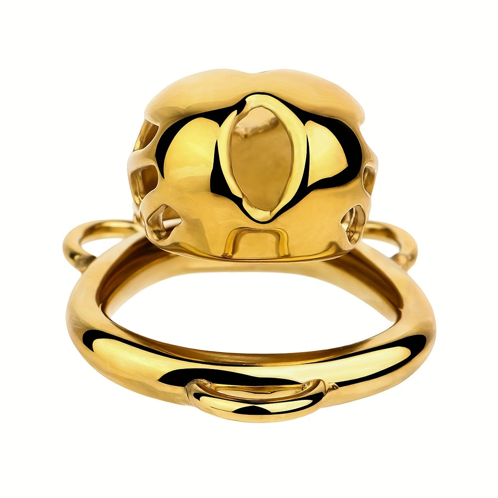 Golden Adjustable Chastity Control