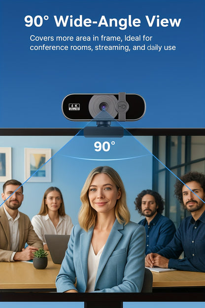 4K High Quality Webcam
