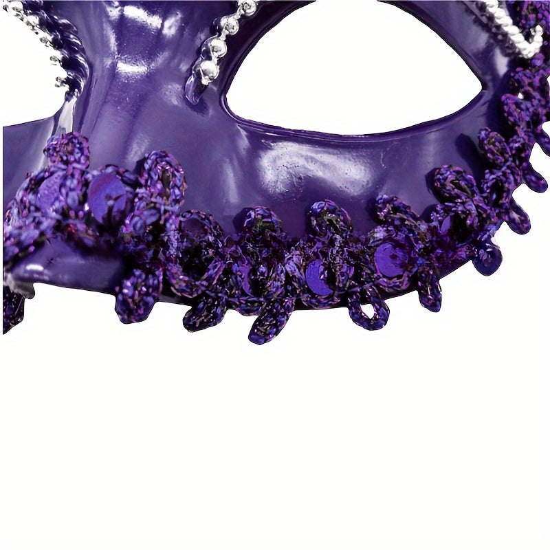 Rhinestone Venetian Princess Mask
