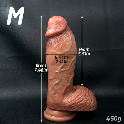 Skin-Friendly Silicone Wand – 4 Sizes S to XL