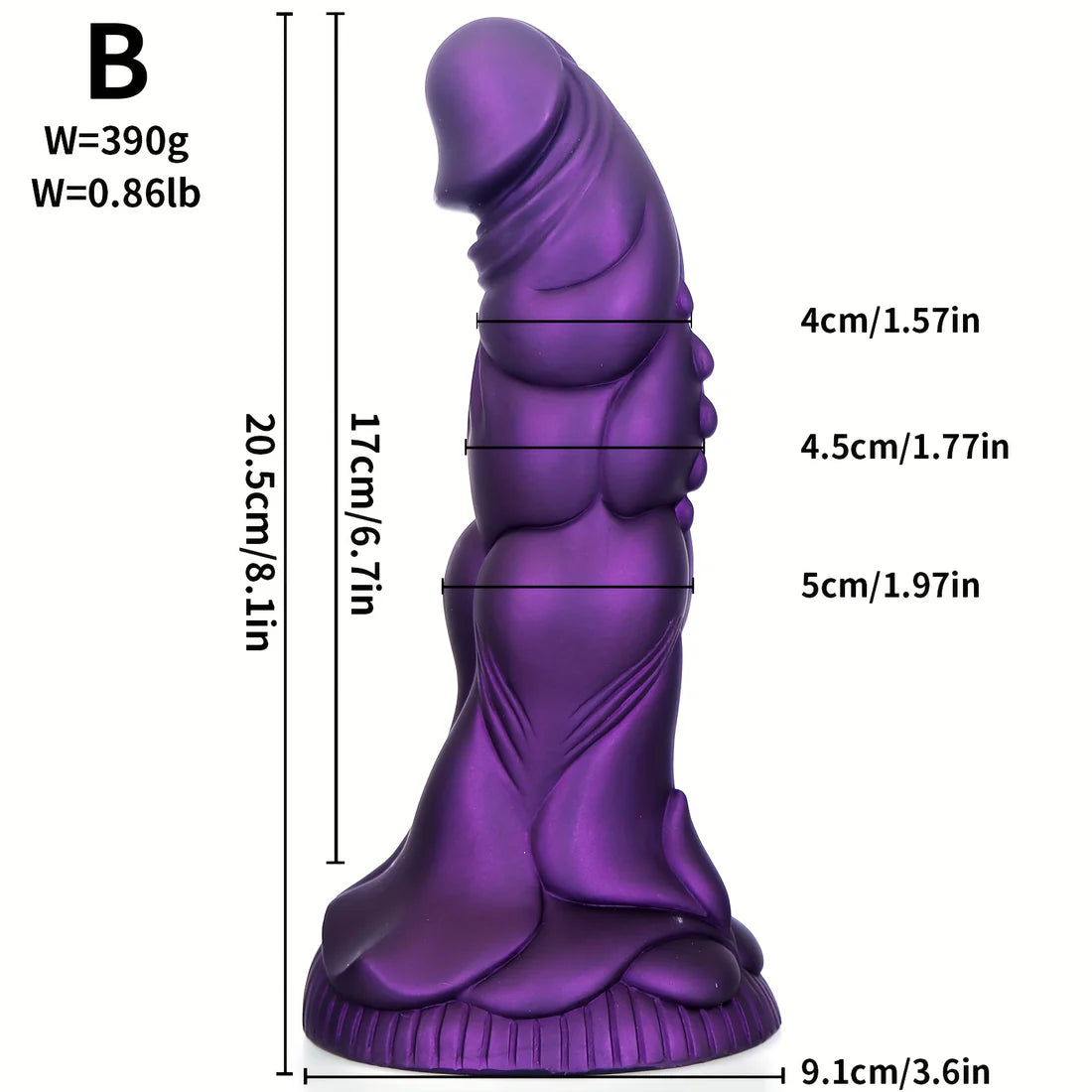 23.5cm Monster Fantasy Dildo
