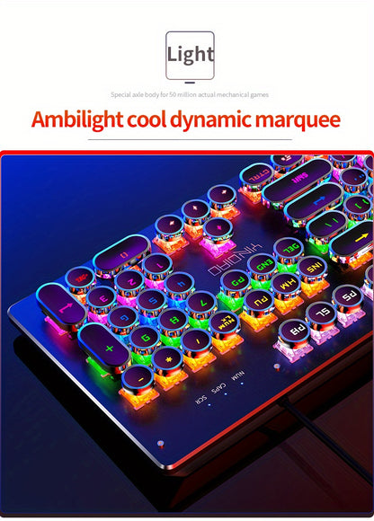 Backlit LED Typing Keyboard