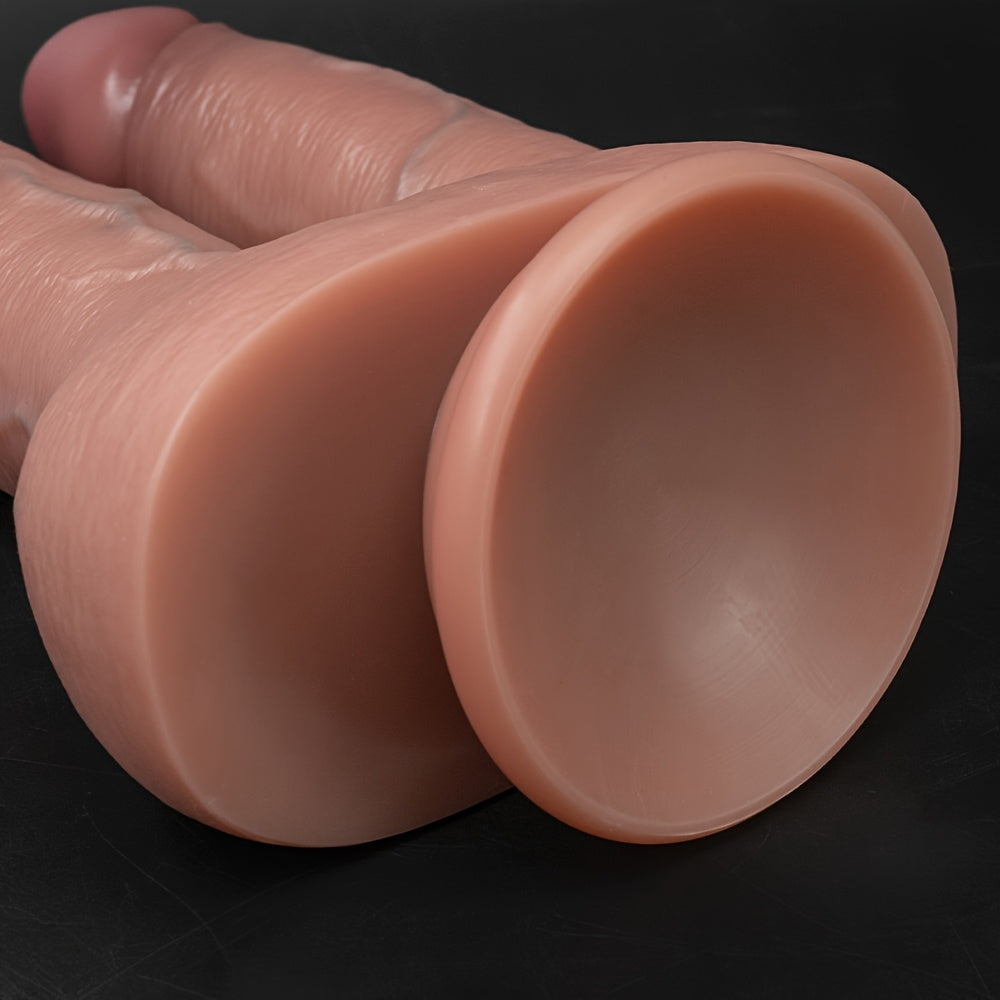 Double-Ended Non-Porous Liquid Silicone Wand