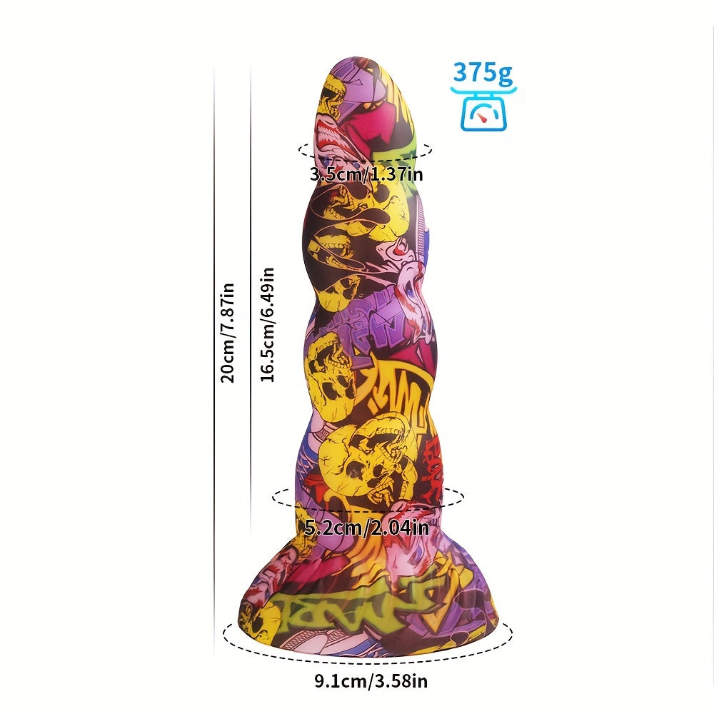 Monster Fantasy Silicone Dildo — 20.5cm Suction Cup