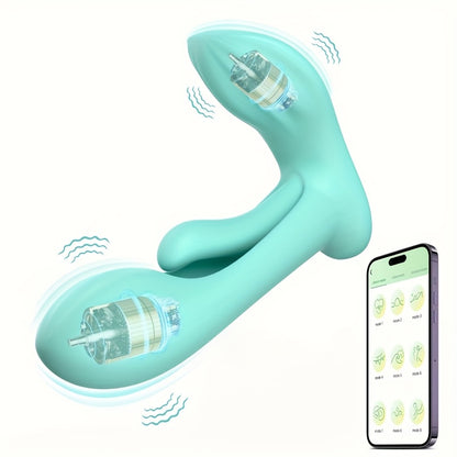 3-in-1 Rabbit Vibrator with App Control