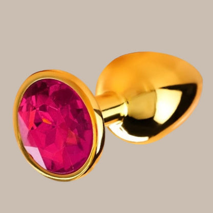 Golden Anal Dildo Adult Sex Toys, Mini Dildos Anal Sex Toys for Men And Women, Jewelry Anal Toys Adult Sex Toys, Sex Toys for Couples And Beginners, Steel Anal Dild Adult Toys Colorful