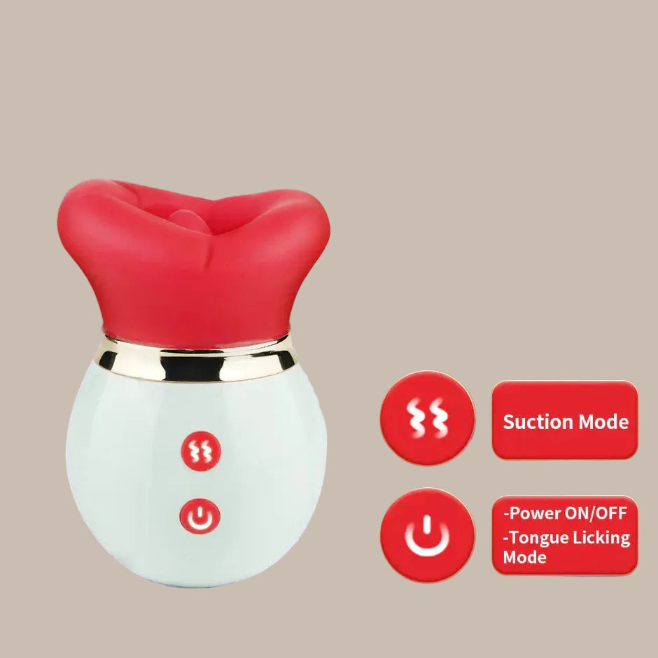Rose Tongue Licking Vibrator