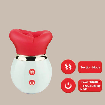 Rose Tongue Licking Vibrator