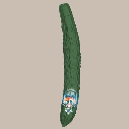 Cucumber Silicone Vibrator — 7 Whisper-Quiet Modes
