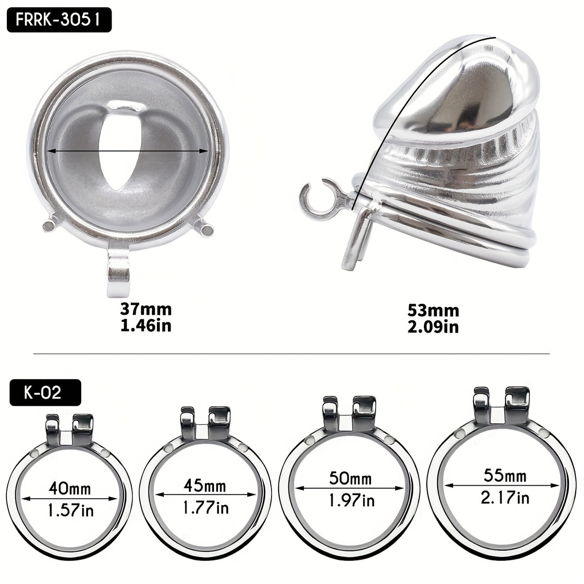 Stainless Steel Cock Cage